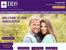 Tablet Screenshot of ddsassociates.com